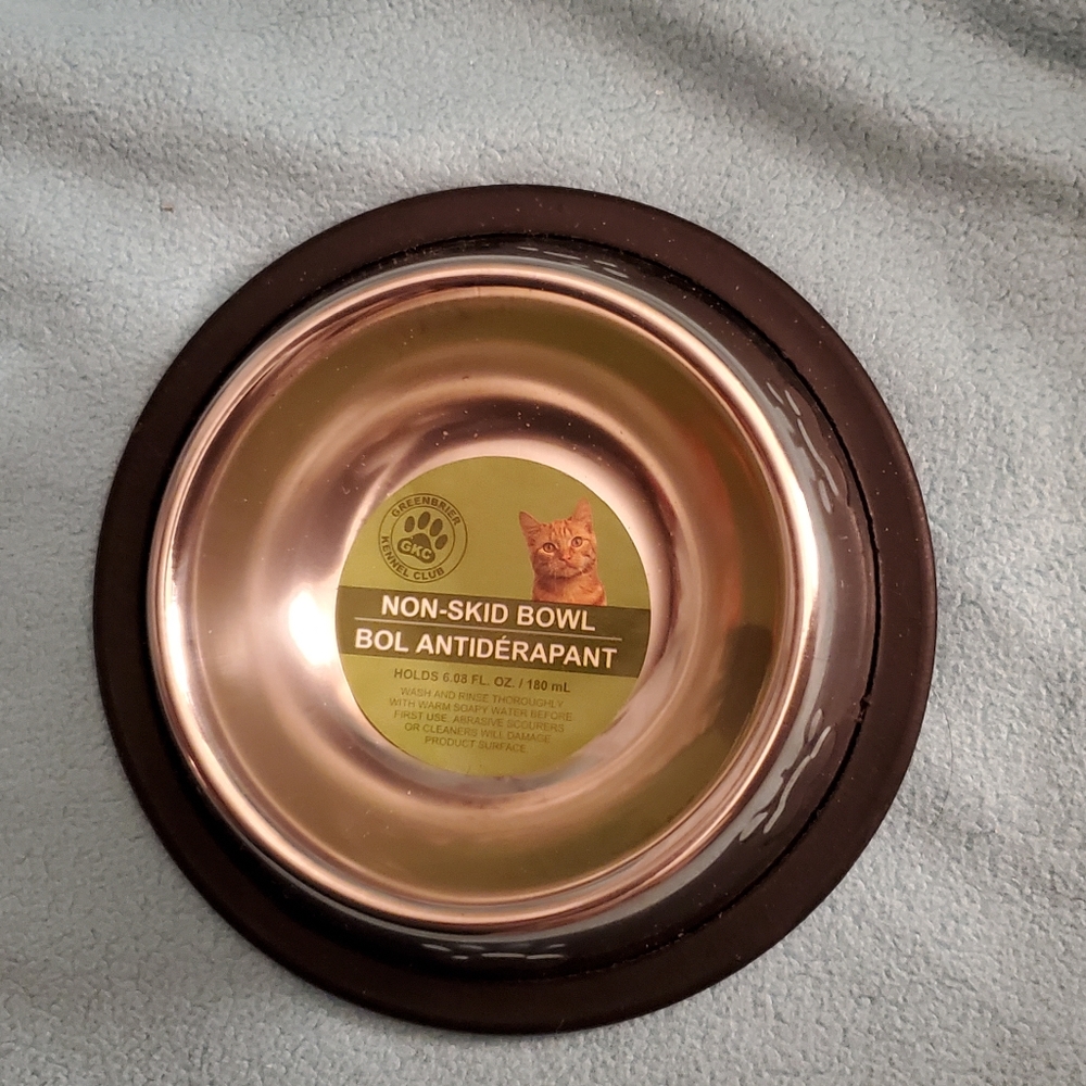 Non-Skid Cat/Puppy Bowl